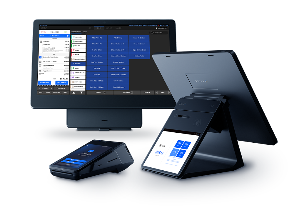 Workstation with mobile and customer display